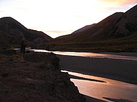 Palmer Saddle and Stream