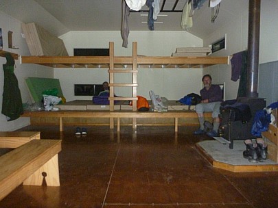 Inside Warden Hut
Photographer;&nbsp;Simon
2013-11-18&nbsp;21.26.25;&nbsp;Metadata time: '2013 Nov 18 21:26'
Original size:&nbsp;4,000 x 3,000; 4,854 kB
Filename: 2013-11-18 21.26.25 P1050440 Simon - inside Warden Hut.jpeg