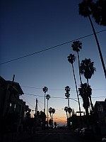 Bay Street, Santa Monica, to sea at dusk
Photographer;&nbsp;Simon
2014-01-20&nbsp;17.24.27;&nbsp;Metadata time: '2014 Jan 20 17:24'
Original size:&nbsp;3,000 x 4,000; 3,427 kB
Filename: 2014-01-20 17.24.27 P1000093 Simon - Bay Street, Santa Monica, to sea at dusk.jpeg
