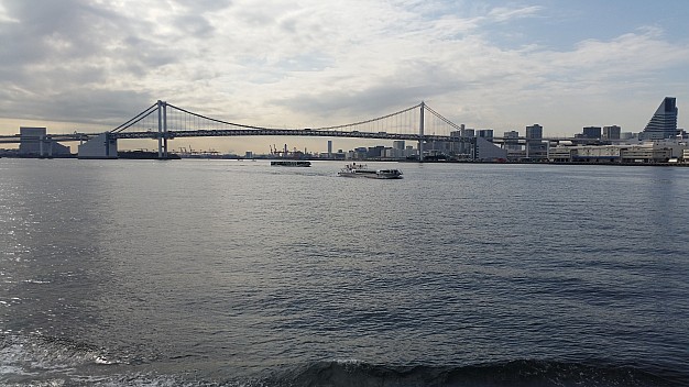 Tokyo - from ferry to Odaiba - Metropolitan Expressway Bayshore bridge
Photographer;&nbsp;Jim
2015-02-07&nbsp;10.53.35;&nbsp;Metadata time: '2015 Feb 07 10:53'
Original size:&nbsp;5,312 x 2,988; 5,365 kB
Filename: 2015-02-07 10.53.35 Jim - Tokyo - from ferry to Odaiba - Metropolitan Expressway Bayshore bridge.jpeg