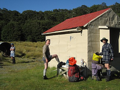 Philip, Simon, and Brian at Maitland Hut
Photo: Bruce
2016-01-06 08.59.00; '2016 Jan 06 08:59'
Original size: 2,816 x 2,112; 720 kB
2016-01-06 08.59.00 IMG_2401 Bruce - Philip, Simon, and Brian at Maitland Hut.jpeg