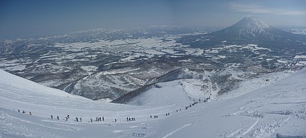 Skiing Niseko