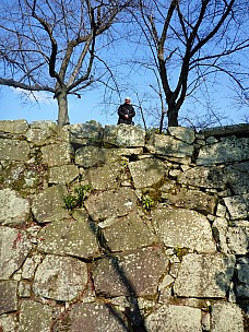 2017-01-22 12.19.05 P1010668 Simon - Anne atop castle wall.jpeg: 3456x4608, 5282k (2017 Aug 05 15:59)