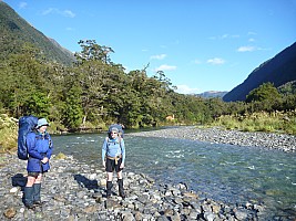 Tunnel Creek Hut to Paringa Rock Biv