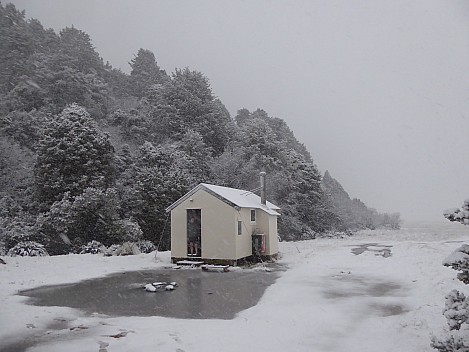 Snowing at Mistake Flats Hut
Photo: Brian
2020-09-01 08.13.21; '2020 Sept 01 08:13'
Original size: 4,000 x 3,000; 4,753 kB
2020-09-01 08.13.21 P1020288 Brian - snowing at Mistake Flats Hut.jpeg