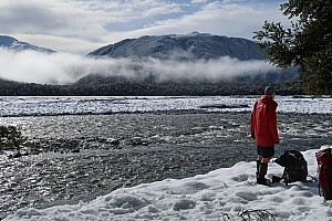 Tramp Hurunui River from Hurunui Hut to Hurunui #3 Hut