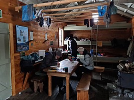 Hut day at Hurunui #3 Hut