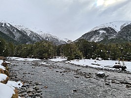 Tramp Hurunui River from Hurunui #3 Hut to Camerons Hut and beyond return