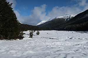 Tramp Hurunui River from Hurunui #3 Hut to Camerons Hut and beyond return