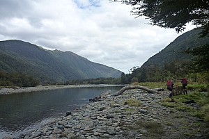 Moeraki River, Middle Head Hut to Blue River Hut