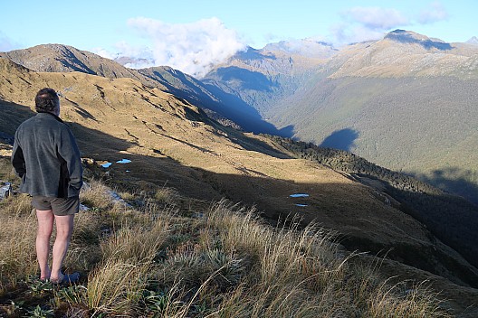 Simon looking into the head of the Thomas river
Photographer;&nbsp;Brian
2023-04-19&nbsp;16.39.44;&nbsp;Metadata time: '2023 Apr 19 16:39'
Original size:&nbsp;5,472 x 3,648; 10,112 kB
Filename: 2023-04-19 16.39.44 IMG_0845 Brian - Simon looking into the head of the Thomas river.jpeg