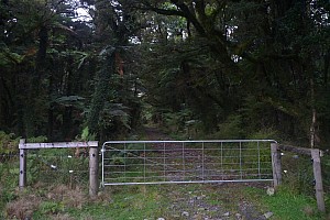  visit Joe's Hut, tramp to car, drive to Fox for the night