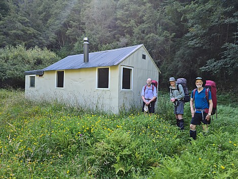 Alan, Bruce, and Brian outside Siberia Hut
Photographer;&nbsp;Simon
2024-01-27&nbsp;17.34.28;&nbsp;Metadata time: '2024 Jan 27 17:34'
Original size:&nbsp;9,248 x 6,936; 15,910 kB
Filename: 2024-01-27 17.34.28 S20+ Simon - Alan, Bruce, and Brian outside Siberia Hut.jpeg