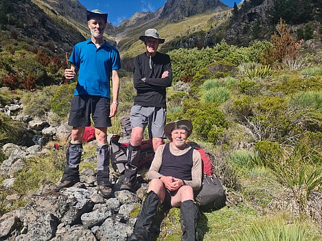 Brian, Bruce, and Simon rest stop in side creek
Photographer;&nbsp;Simon
2024-01-29&nbsp;10.15.48;&nbsp;Metadata time: '2024 Jan 29 10:15'
Original size:&nbsp;9,248 x 6,936; 26,132 kB
Filename: 2024-01-29 10.15.48 S20+ Simon - Brian, Bruce, and Simon rest stop in side creek.jpeg