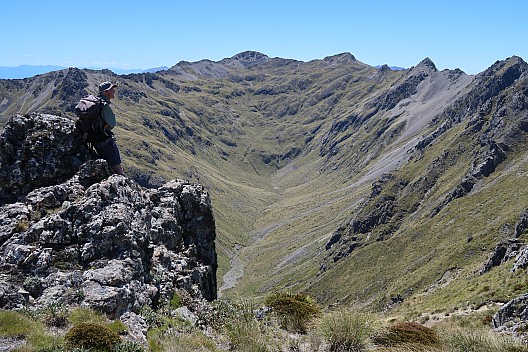 Bruce and view into the head of Bull Paddock Creek Bivvy
Photographer;&nbsp;Brian
2024-01-30&nbsp;14.10.50;&nbsp;Metadata time: '2024 Jan 30 14:10'
Original size:&nbsp;5,472 x 3,648; 11,472 kB
Filename: 2024-01-30 14.10.50 IMG_1063 Brian - Bruce and view into the head of Bull Paddock Creek Bivvy.jpeg
