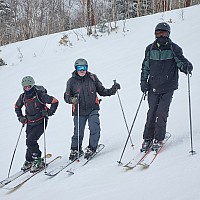 At the Prince Hotel East Wing skiing Yakebitaiyama
Adrian, Simon  and Kevin at the top of the Ichinose Quad
Photographer;&nbsp;Jim
2024-03-02&nbsp;15.14.28;&nbsp;Metadata time: '2024 Mar 02 15:14'
Original size:&nbsp;2,992 x 2,992; 2,405 kB
Filename: 2024-03-02 15.14.28 S21FE+ Jim - Adrian, Simon. and Kevin at the top of the Ichinose Quad.jpeg