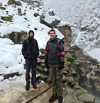 Adrian and Kevin at the Snow Monkey Onsen
Photo: Simon
2024-03-06 12.45.39; '2024 Mar 06 16:45'
Original size: 9,071 x 9,362; 8,980 kB; stitch
2024-03-06 12.45.39 S20+ Simon - Adrian and Kevin at the Snow Monkey Onsen_stitch.jpg