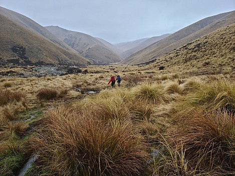 Brian and Philip with first sight of Otamatapaio Hut
Photo: Simon
2024-10-02 16.11.28; '2024 Oct 02 16:11'
Original size: 9,248 x 6,936; 21,929 kB
2024-10-02 16.11.28 S20+ Simon - Brian and Philip with first sight of Otamatapaio Hut.jpeg