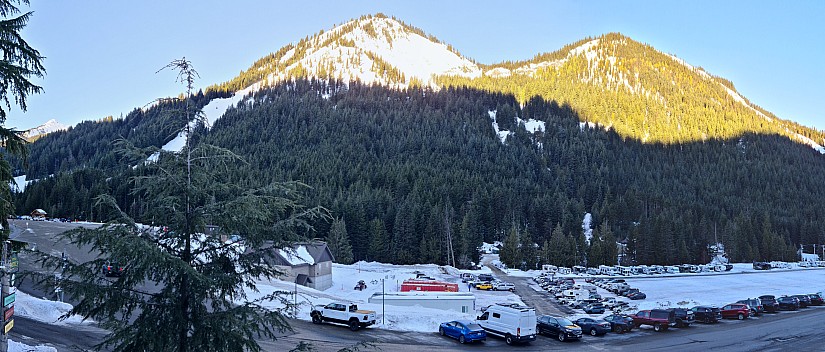 Crystal Mountain car park from in front of Village Inn
Photographer;&nbsp;Simon
2025-02-28&nbsp;07.54.34;&nbsp;Metadata time: '2025 Feb 28 07:54'
Original size:&nbsp;14,659 x 6,255; 14,670 kB;&nbsp;stitch
Filename: 2025-02-28 07.54.34 S20+ Simon - Crystal Mountain car park from in front of Village Inn_stitch.jpg
