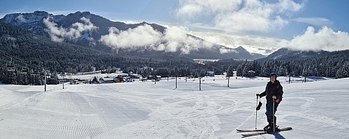 View down Holiday lift to Summit Central base
Photographer;&nbsp;Simon
2025-03-05&nbsp;09.22.51;&nbsp;Metadata time: '2025 Mar 05 09:22'
Original size:&nbsp;12,596 x 5,042; 7,259 kB;&nbsp;stitch
Filename: 2025-03-05 09.22.51 S20+ Simon - view down Holiday lift to Summit Central base_stitch.jpg