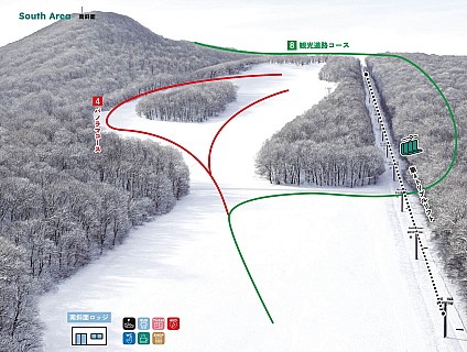 Sapporo Moiwayama img_facilities_South Area.jpg: 2017x1521, 300k (2026 Mar 30 17:55)