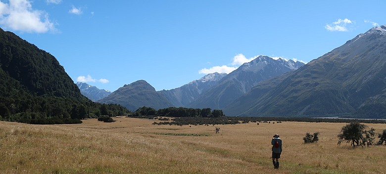 Bruce and first glimpse of Moa Hut
Photographer;&nbsp;Brian
2026-03-03&nbsp;11.57.00;&nbsp;Metadata time: '2026 Mar 03 11:57'
Original size:&nbsp;5,472 x 2,470; 4,662 kB;&nbsp;cr
Filename: 2026-03-03 11.57.00 CPSG7MII IMG_1771 Brian - Bruce and first glimpse of Moa Hut_cr.jpg