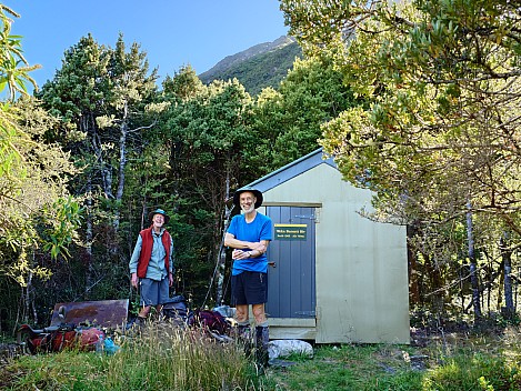 Bruce and Brian at Weka Burnet Bivouac
Photographer;&nbsp;Simon
2026-03-06&nbsp;10.52.20301;&nbsp;Metadata time: '2026 Mar 06 10:52'
Original size:&nbsp;6,789 x 5,092; 11,102 kB;&nbsp;cr
Filename: 2026-03-06 10.52.20301 Xpr1VII Simon - Bruce and Brian at Weka Burnet Bivouac_cr.jpg